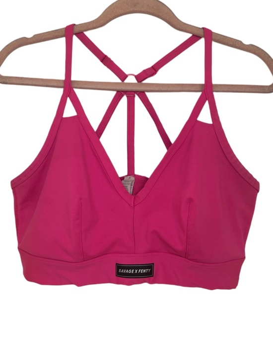 Savage X Fenty Other - Savage X Fenty Bright Pink Strappy Sports Bra